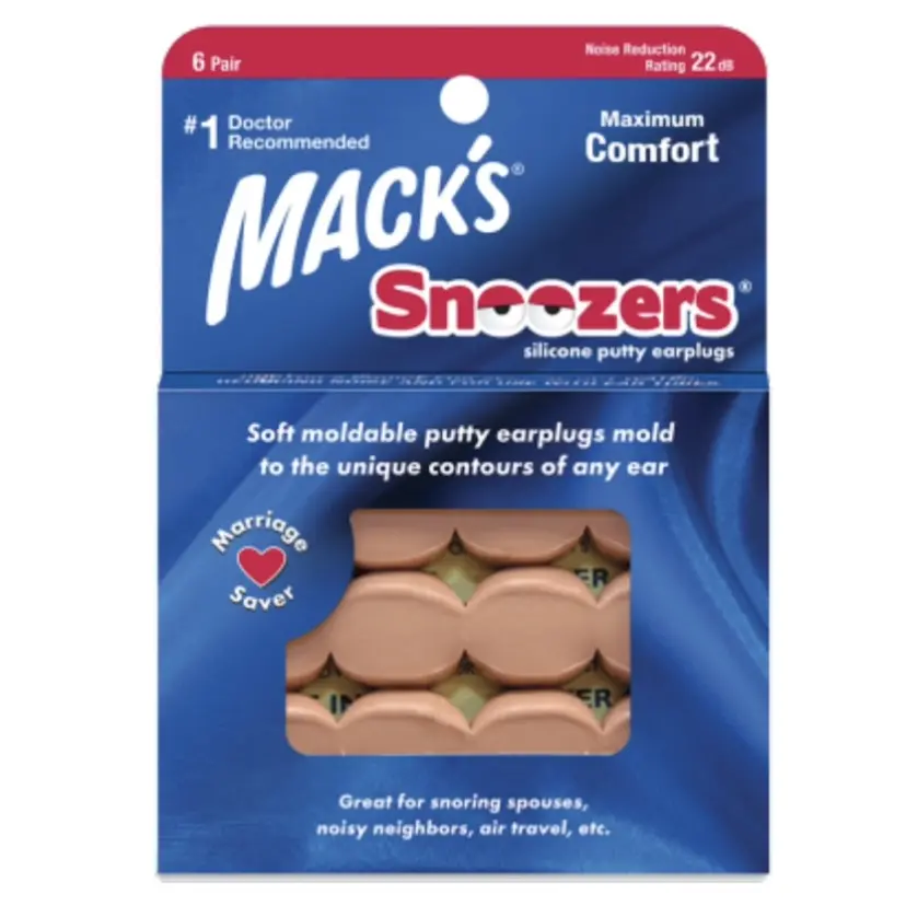 Snoozers Earplugs 6 pairs